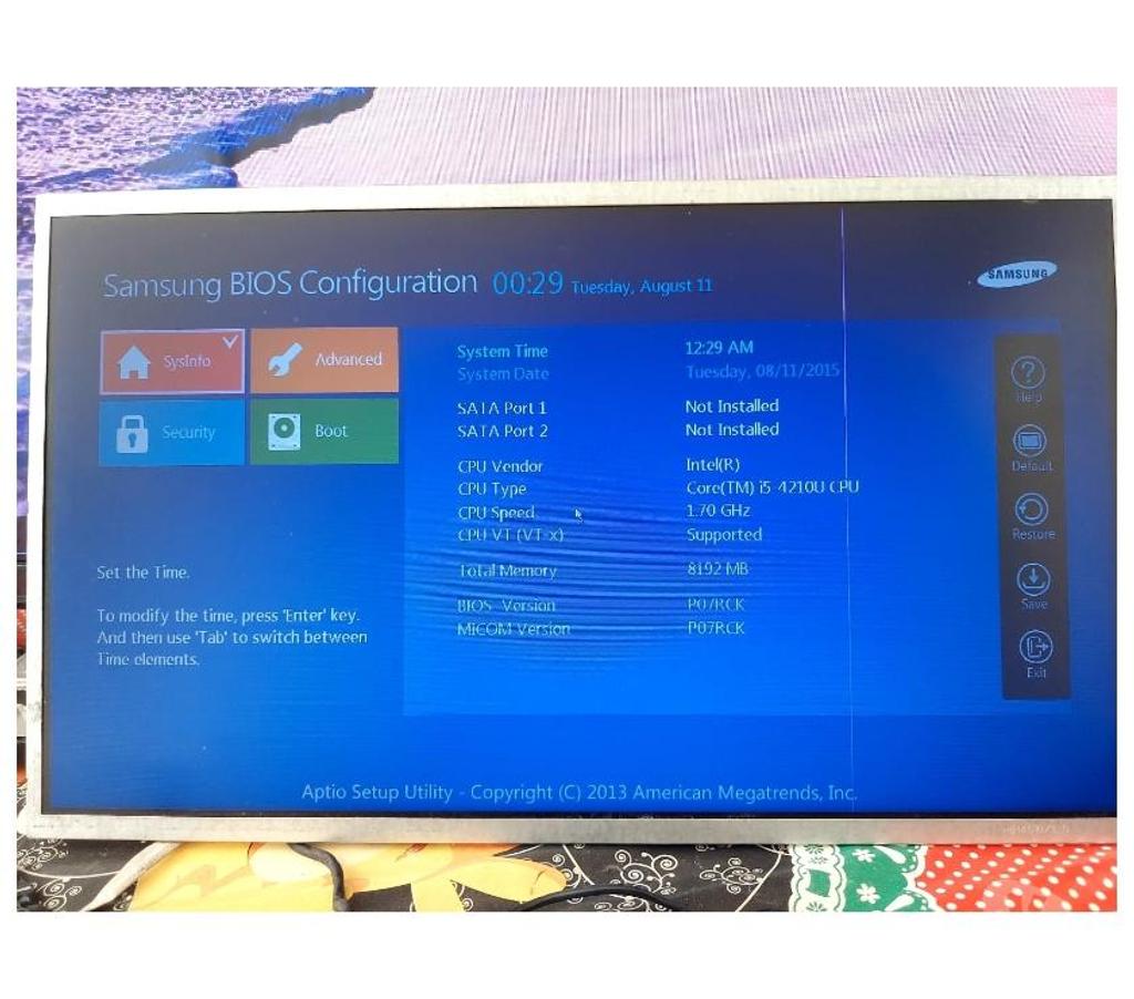 Computador Praia Grande SP - Fotos para Tela Notebook 270E4E - 40 Pinos - Lado Esquerdo - CDetalhes
