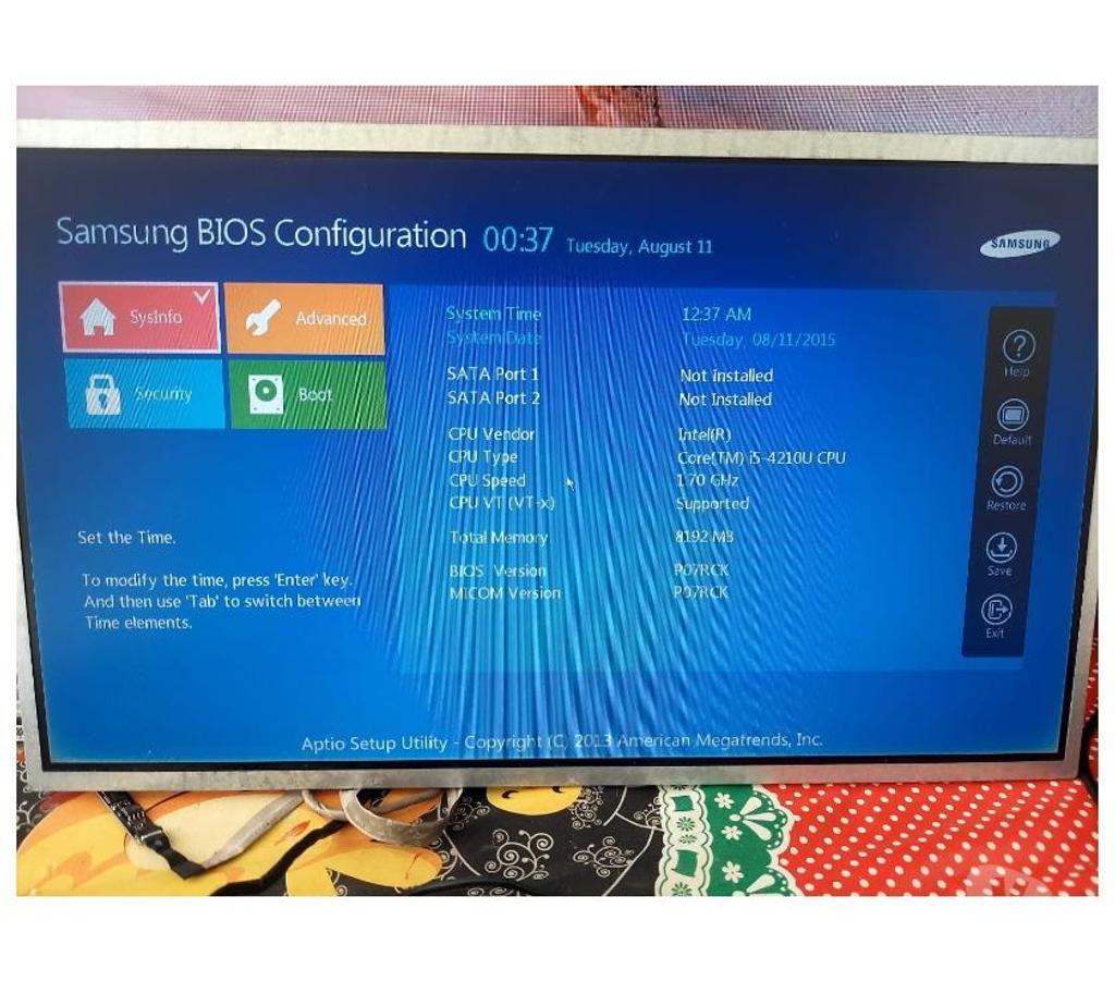 Computador Praia Grande SP - Fotos para Tela Note Samsung 270E4E- 14 Pol -40 P - Esquerdo - 100%