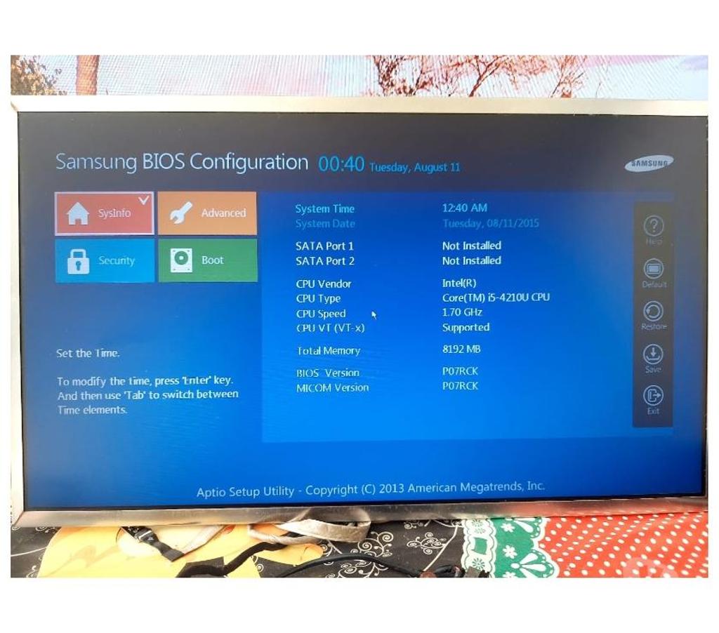 Computador Praia Grande SP - Fotos para Tela Note Samsung 270E4E- 14 Pol -40 P - Esquerdo - 100%