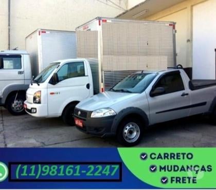Mudanças - Frete Itaim Bibi Sao Paulo SP - Fotos para pequenos fretes carretos mudanças transportes
