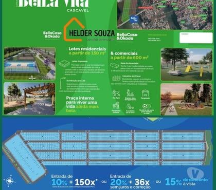 Terrenos - Fotos para terreno parcelado em cascavel