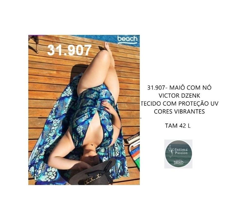 Roupas e Acessórios Niteroi RJ - Fotos para 31.907- Maiô estampado com nó Victor Dzenk