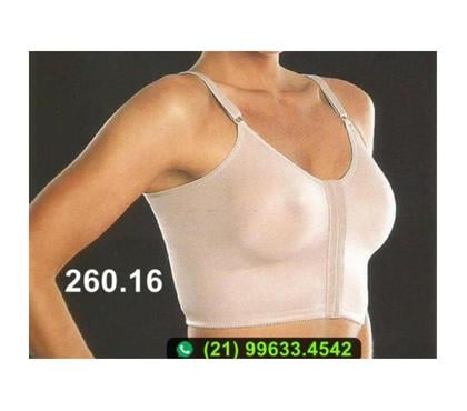 Roupas e Acessórios - Fotos para 260.16-Sutiã longo fecho frontal pós operatório