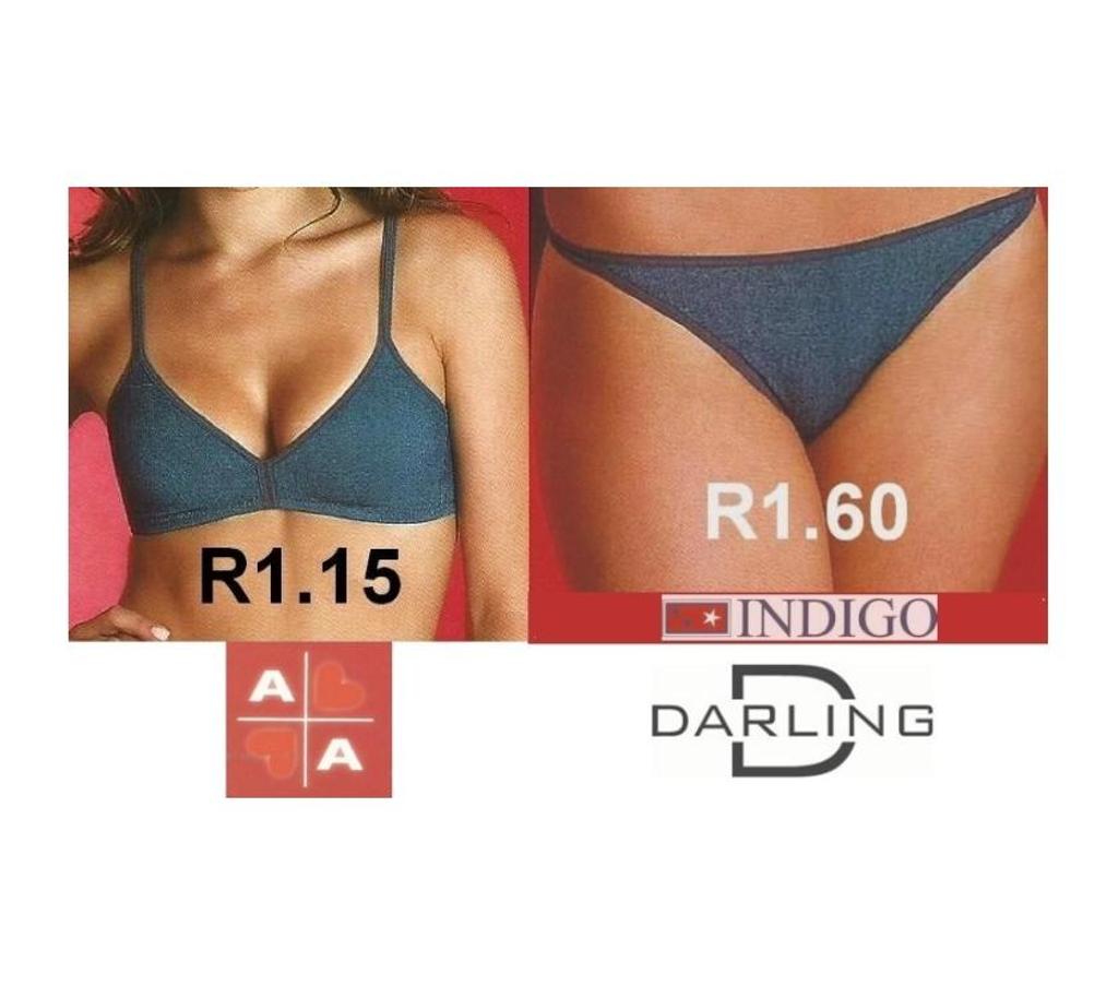 Roupas e Acessórios Niteroi RJ - Fotos para R1.15 e R1-60-Conjunto em cotton índigo-Tam: "P"-Darling