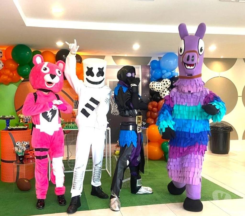 Serviços para eventos Sao Paulo SP Carrão - Fotos para Fortinite cover DJ Marshmello personagens vivos