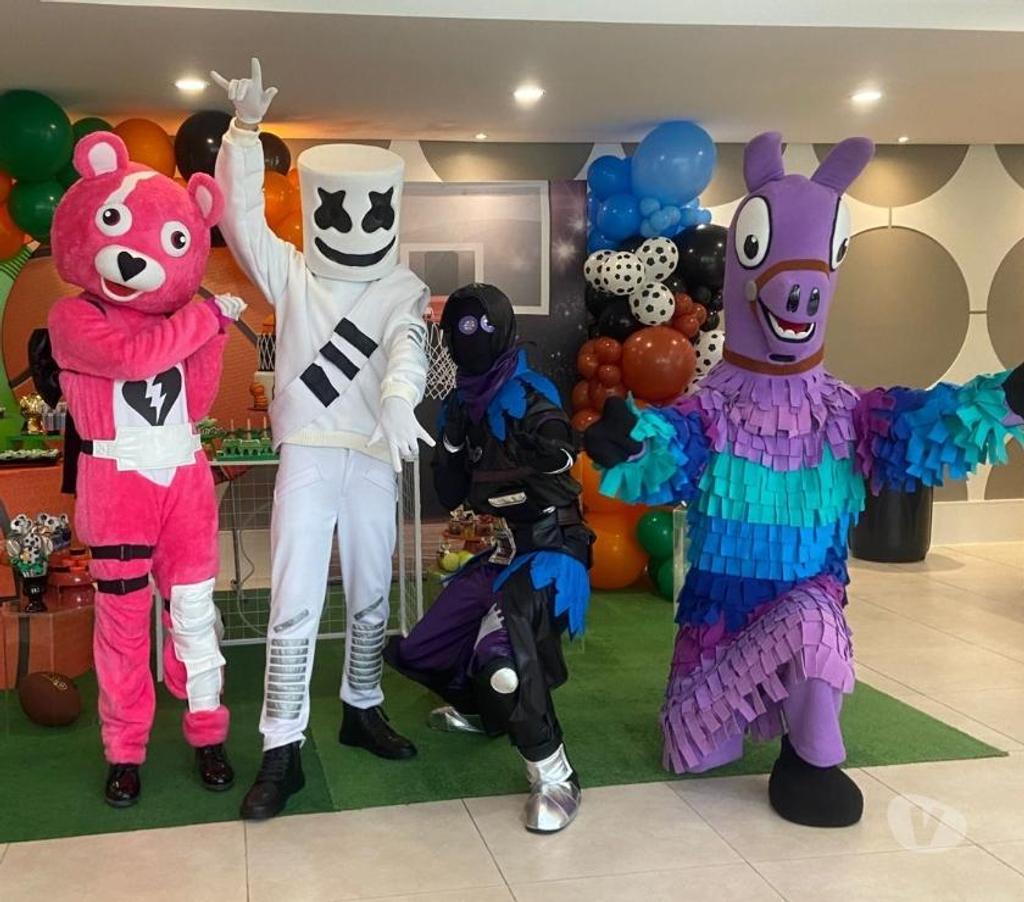 Serviços para eventos Sao Paulo SP Carrão - Fotos para Fortinite cover DJ Marshmello personagens vivos