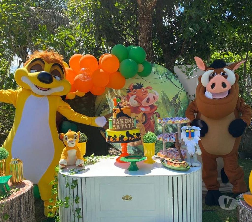 Serviços para eventos Sao Paulo SP Carrão - Fotos para Timão e Pumba cover personagens vivos