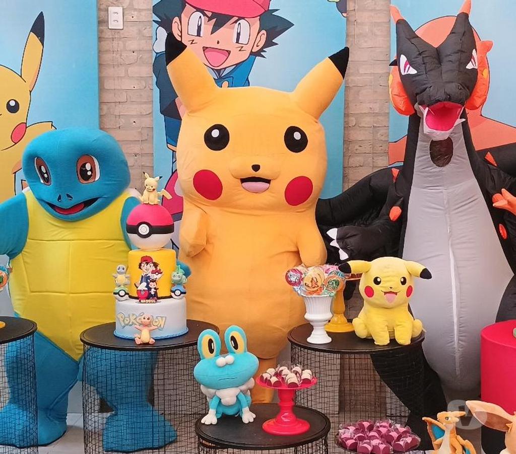 Serviços para eventos Sao Paulo SP Carrão - Fotos para Pokemon cover turma Pikachu personagens vivos