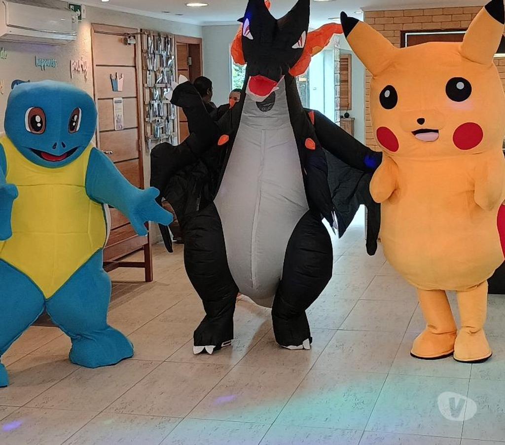 Serviços para eventos Sao Paulo SP Carrão - Fotos para Pokemon cover turma Pikachu personagens vivos