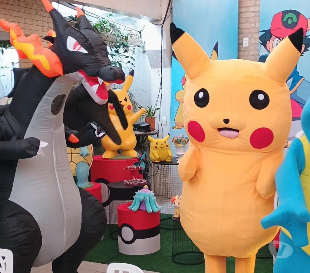 Serviços para eventos Sao Paulo SP Carrão - Fotos para Pokemon cover turma Pikachu personagens vivos