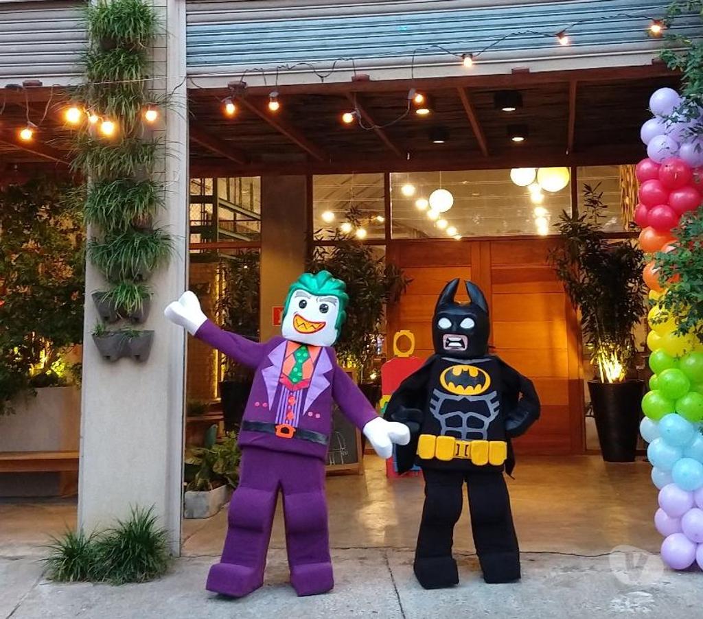 Serviços para eventos Sao Paulo SP Carrão - Fotos para Lego Batman e Coringa cover personagens vivos