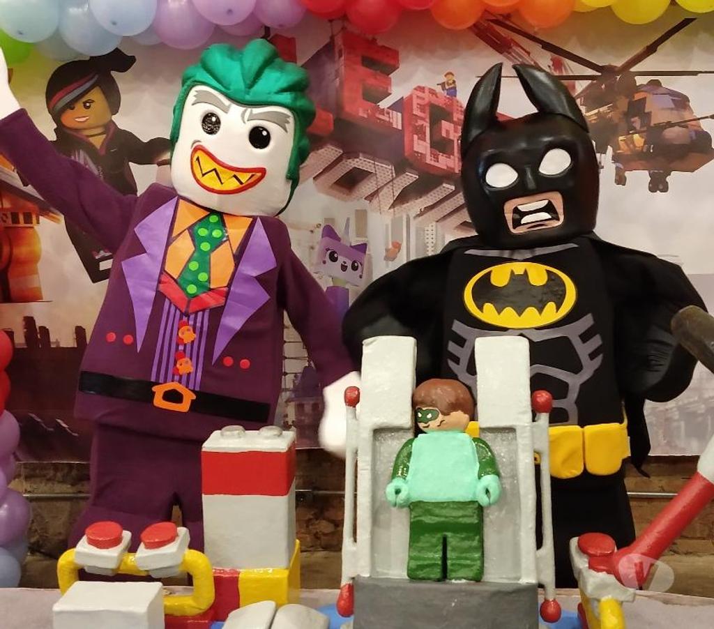 Serviços para eventos Sao Paulo SP Carrão - Fotos para Lego Batman e Coringa cover personagens vivos