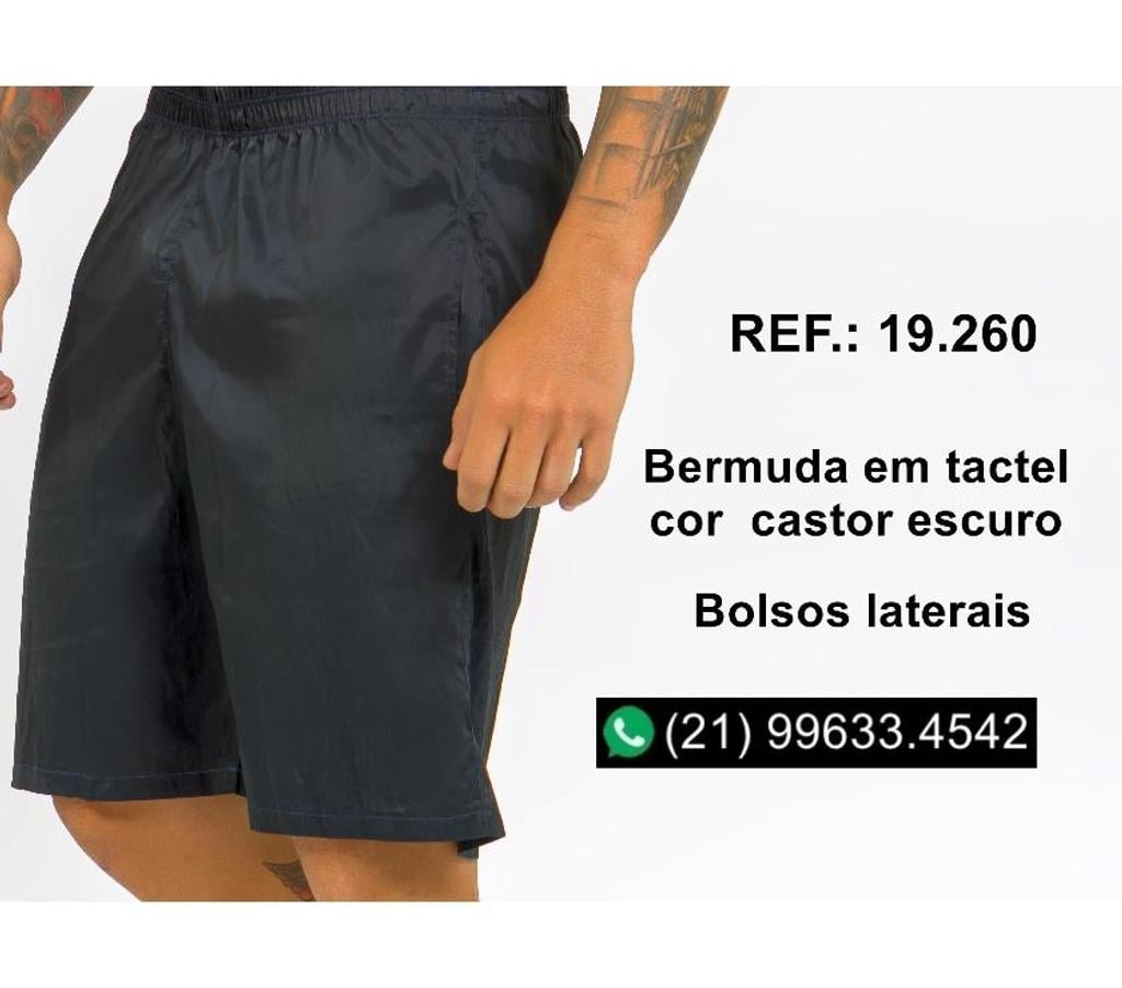 Roupas e Acessórios Niteroi RJ - Fotos para 19.260-Bermuda Tactel com bolsos laterais cor castor tam M -