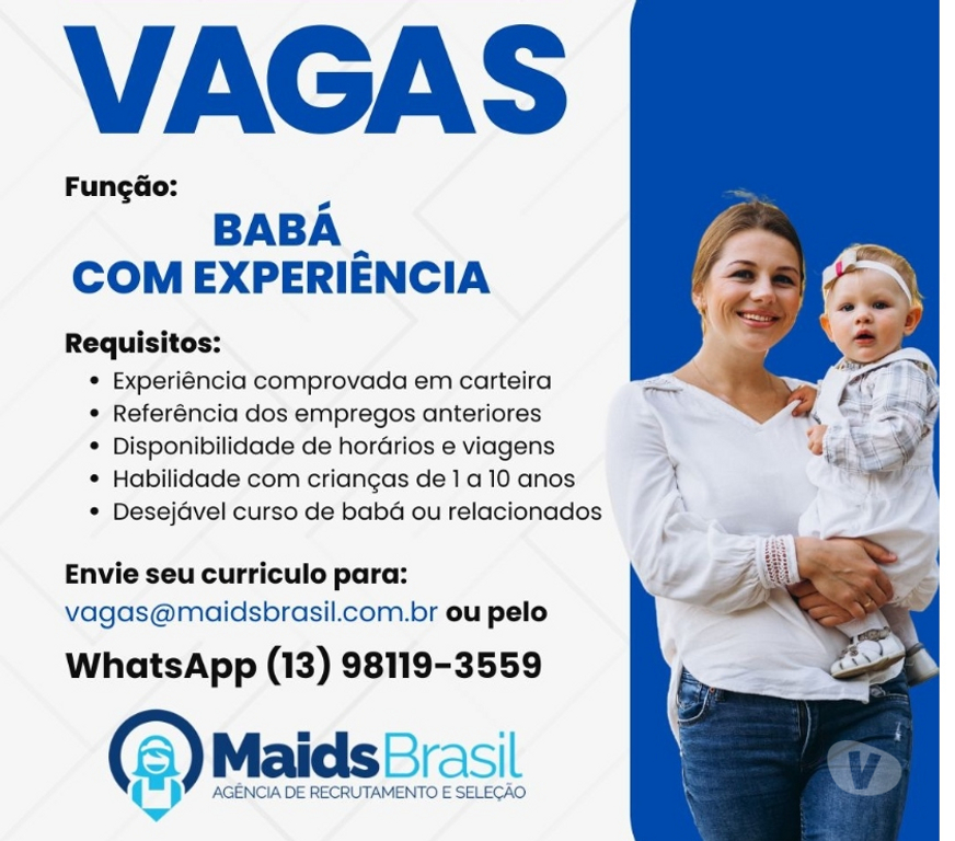 Babás Santos SP - Fotos para Vagas De Emprego Para Babás Com Experiência em Santos SP
