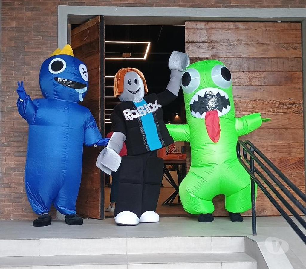 Serviços para eventos Sao Paulo SP Carrão - images_alt_text Rainbow Friends cover personagens vivos