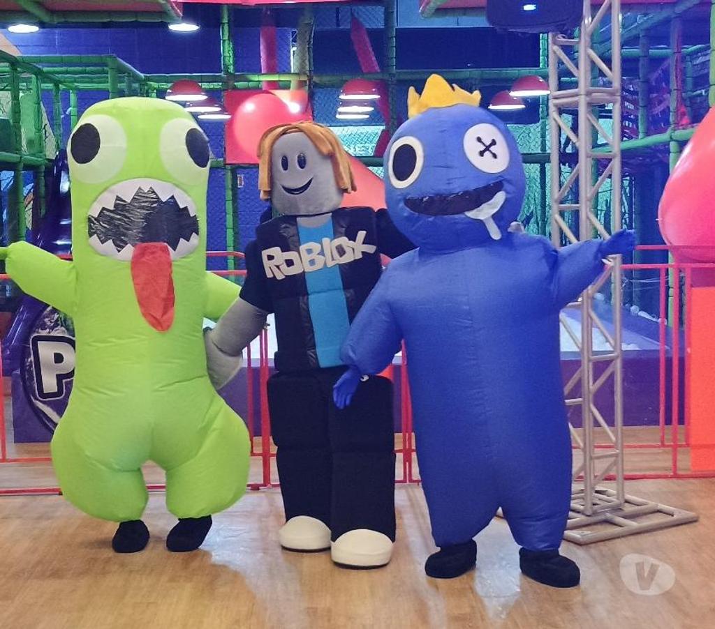 Serviços para eventos Sao Paulo SP Carrão - images_alt_text Rainbow Friends cover personagens vivos