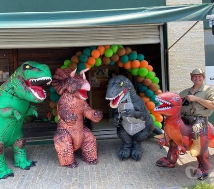 Serviços para Eventos Carrão Sao Paulo SP - Fotos para Dinossauros cover personagens vivos
