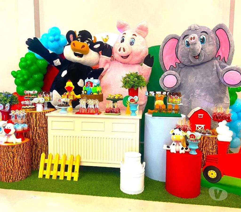 Serviços para eventos Sao Paulo SP Carrão - Fotos para Animais Fazendinha cover personagens vivos