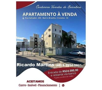 Casas a venda - Fotos para Vivendas de Barcelona bairro Prospera Criciúma