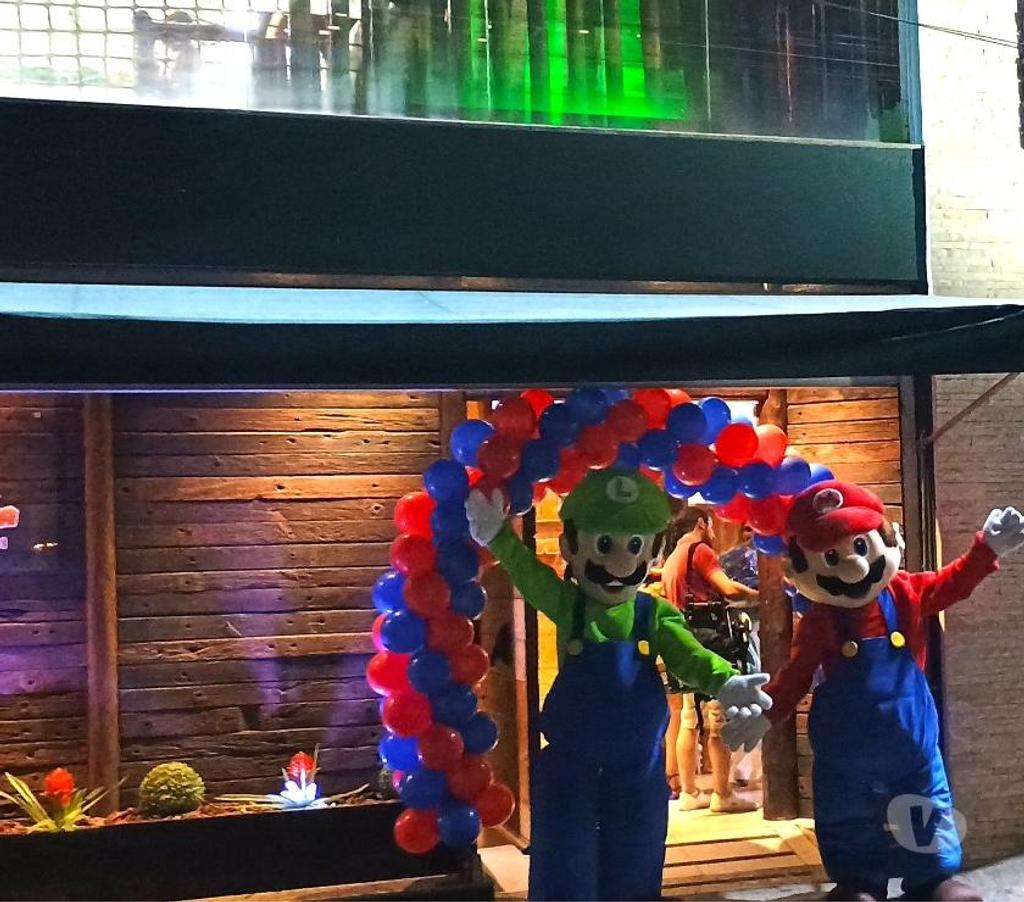 Serviços para eventos Sao Paulo SP Vila Prudente - Fotos para Super Mario Bros cover e Luigi personagens vivos