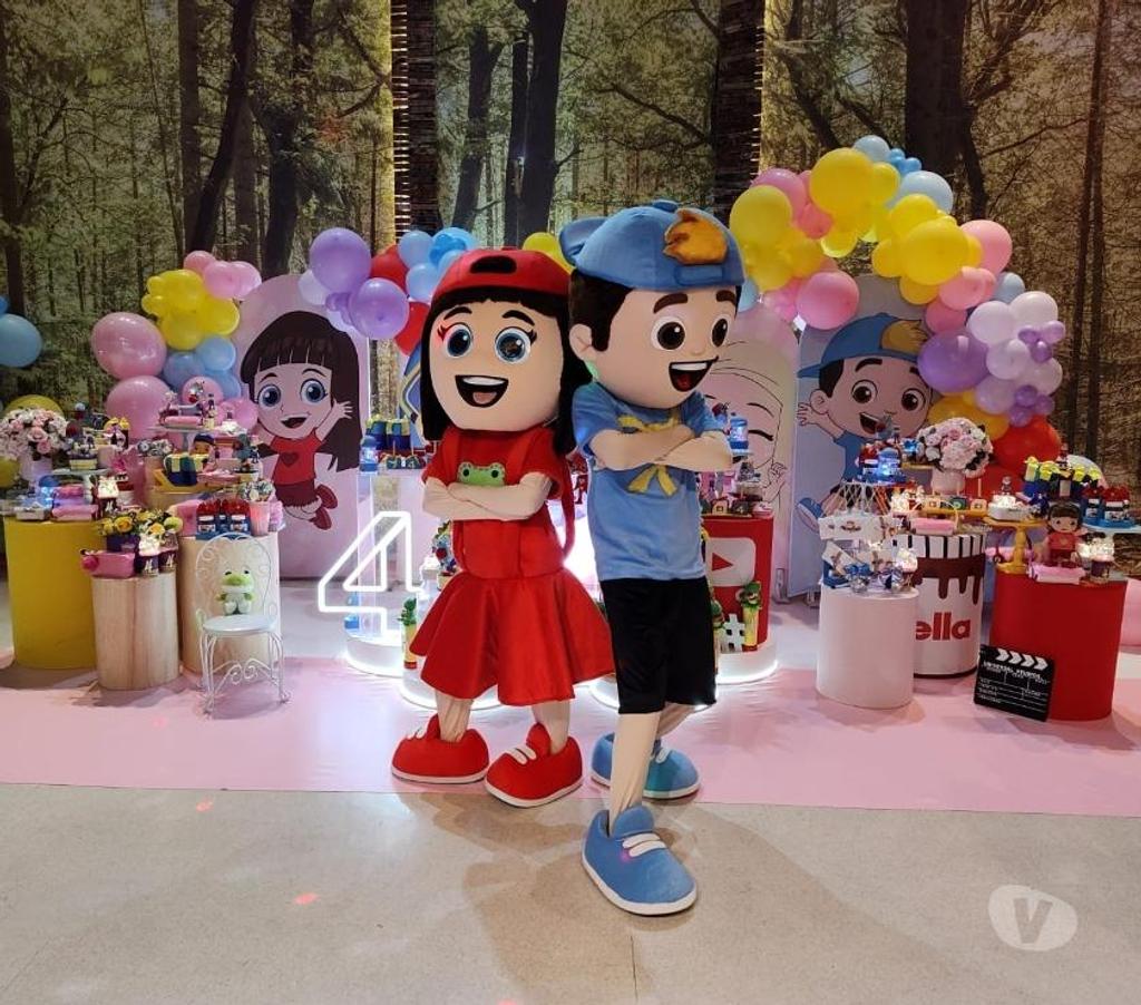 Serviços para eventos Sao Paulo SP Vila Prudente - Fotos para Personagens vivos Cover Luccas Neto e Gi Festa Infantil