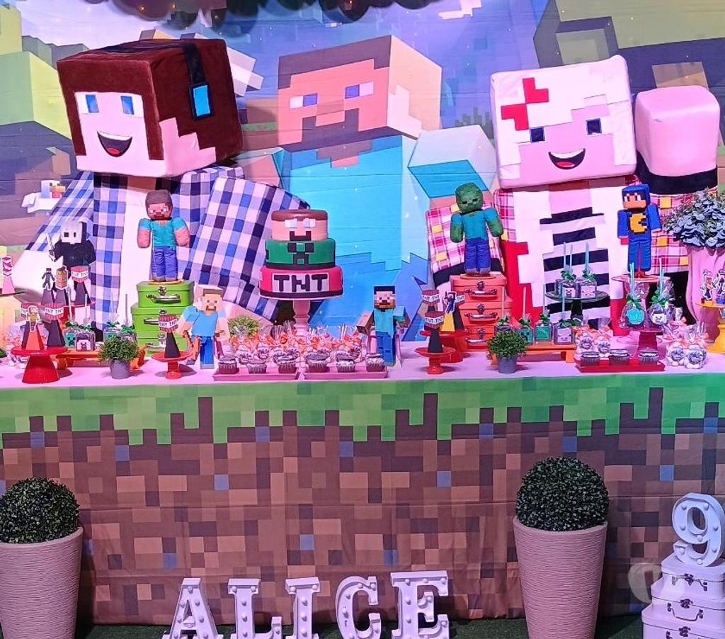 Serviços para eventos Sao Paulo SP Mooca - Fotos para Personagens vivos Minecraft cover