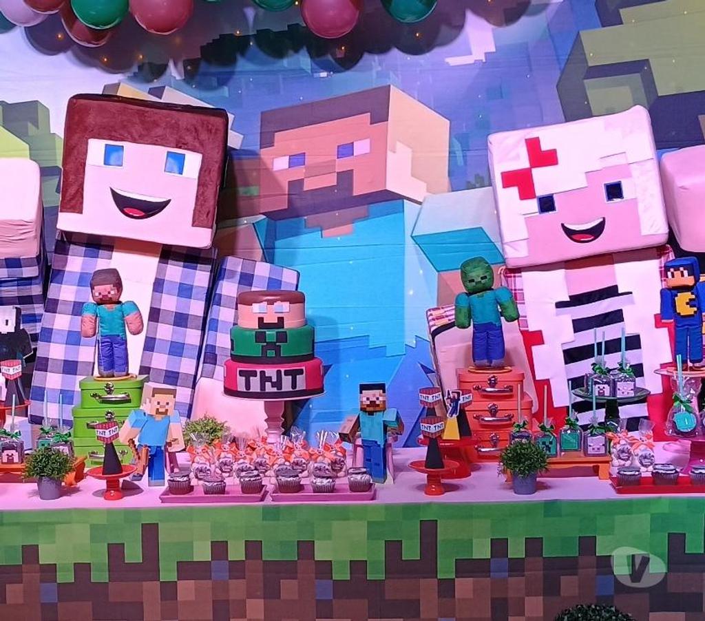Serviços para eventos Sao Paulo SP Mooca - Fotos para Personagens vivos Minecraft cover
