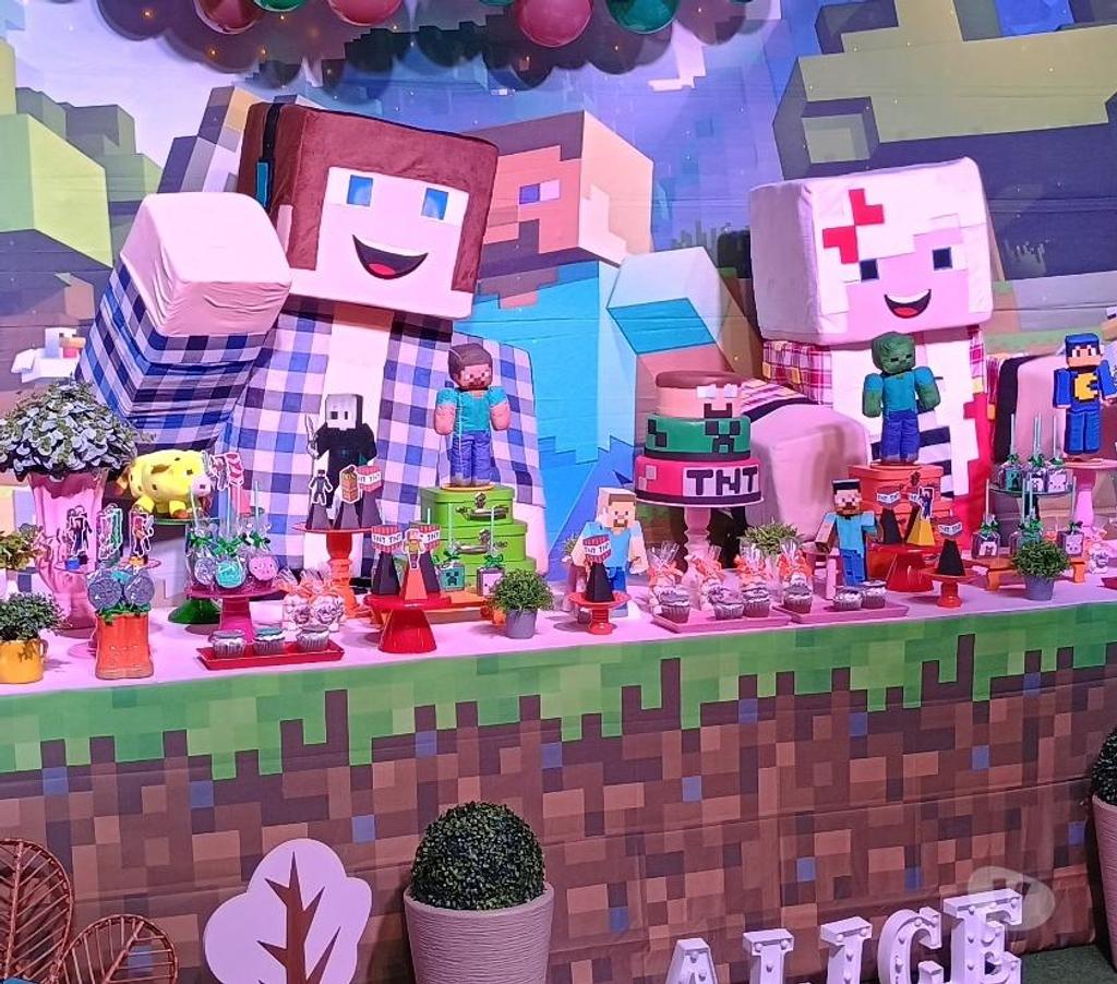 Serviços para eventos Sao Paulo SP Mooca - Fotos para Personagens vivos Minecraft cover