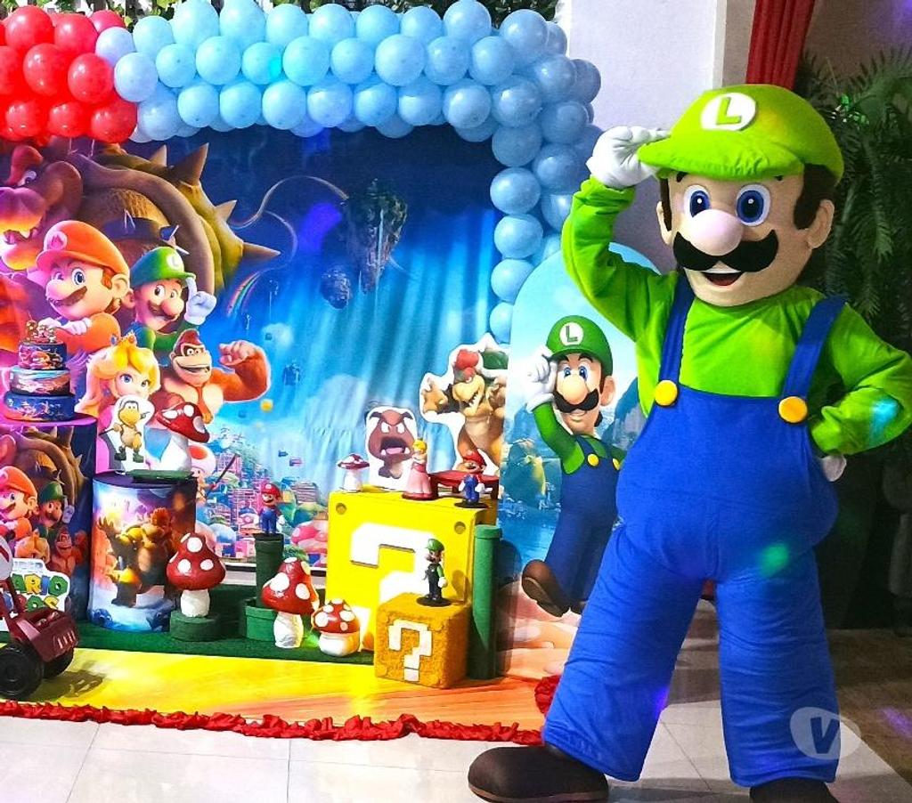 Serviços para eventos Sao Paulo SP Mooca - Fotos para Mario Bros e Luigi cover personagens vivos