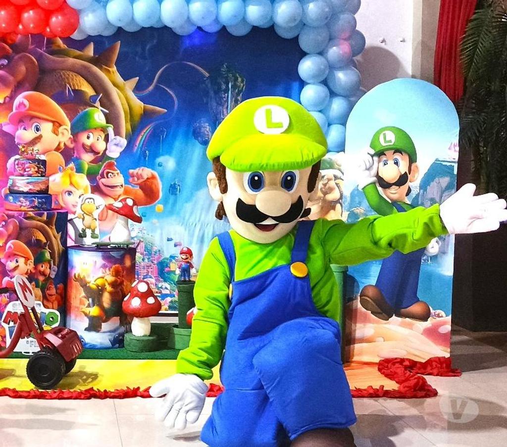 Serviços para eventos Sao Paulo SP Mooca - Fotos para Mario Bros e Luigi cover personagens vivos