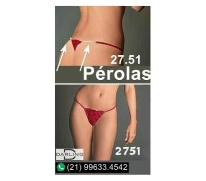 Roupas e Acessórios - Fotos para Tanga fio com pérolas