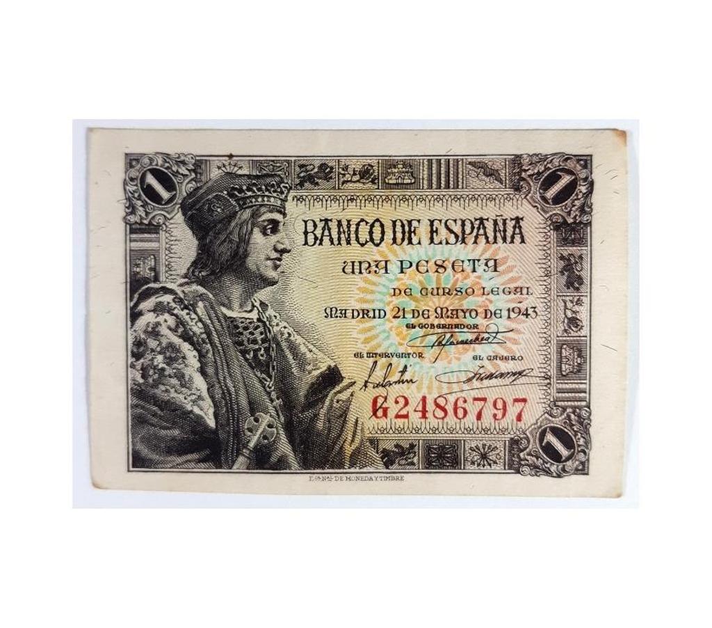 Colecionadores Nilopolis RJ - Fotos para Cédula Una Peseta - Espanha