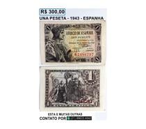 Cédula Una Peseta - Espanha