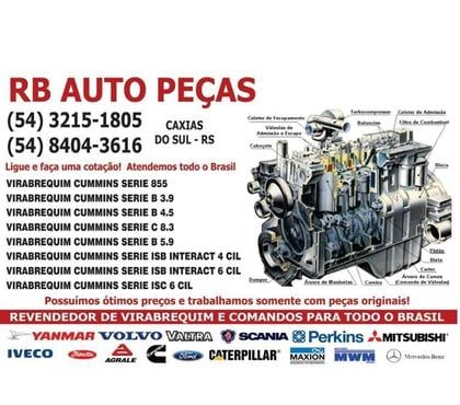  Peças Caminhões - Fotos para virabrequim cummins fone 54 32151805