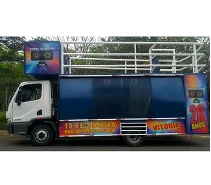 Caminhões usados - Fotos para Caminhão Accelo ano 2004 documentado Trio Eétrico