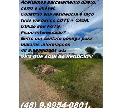 Terrenos - Fotos para Terreno a venda em Forquilhinha Santa Cruz