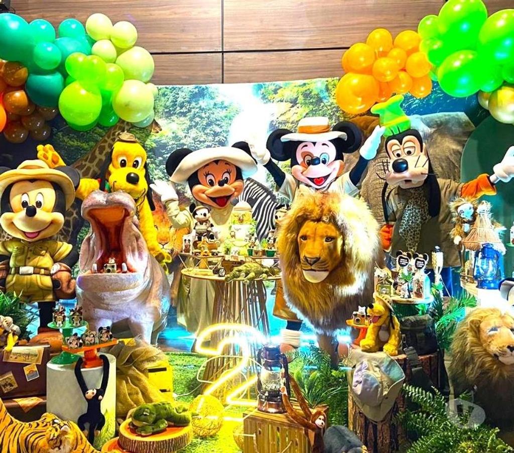 Serviços para eventos Sao Paulo SP Itaquera - Fotos para Turma Mickey Safari cover personagens vivos Minnie
