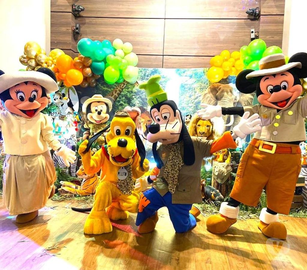 Serviços para eventos Sao Paulo SP Itaquera - Fotos para Turma Mickey Safari cover personagens vivos Minnie