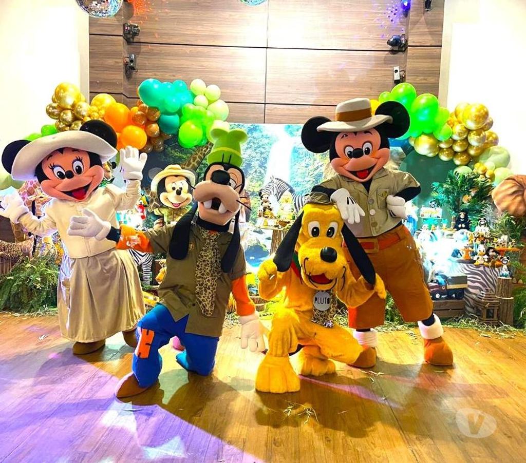 Serviços para eventos Sao Paulo SP Itaquera - Fotos para Turma Mickey Safari cover personagens vivos Minnie