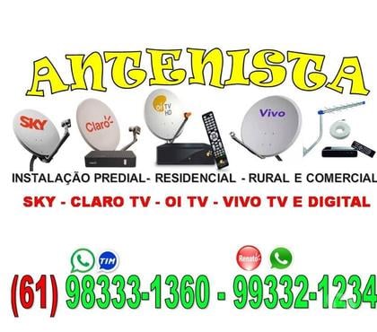 Profissionais liberais Asa Sul Brasilia DF - Fotos para Antenista Asa Sul Sky - Parabólica 5G - Claro Tv Geral