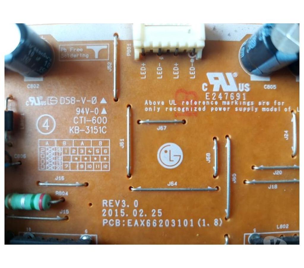 Diversos Praia Grande SP - Fotos para Kit Completo Placa Principal + Fonte TV LG 49lb 6200