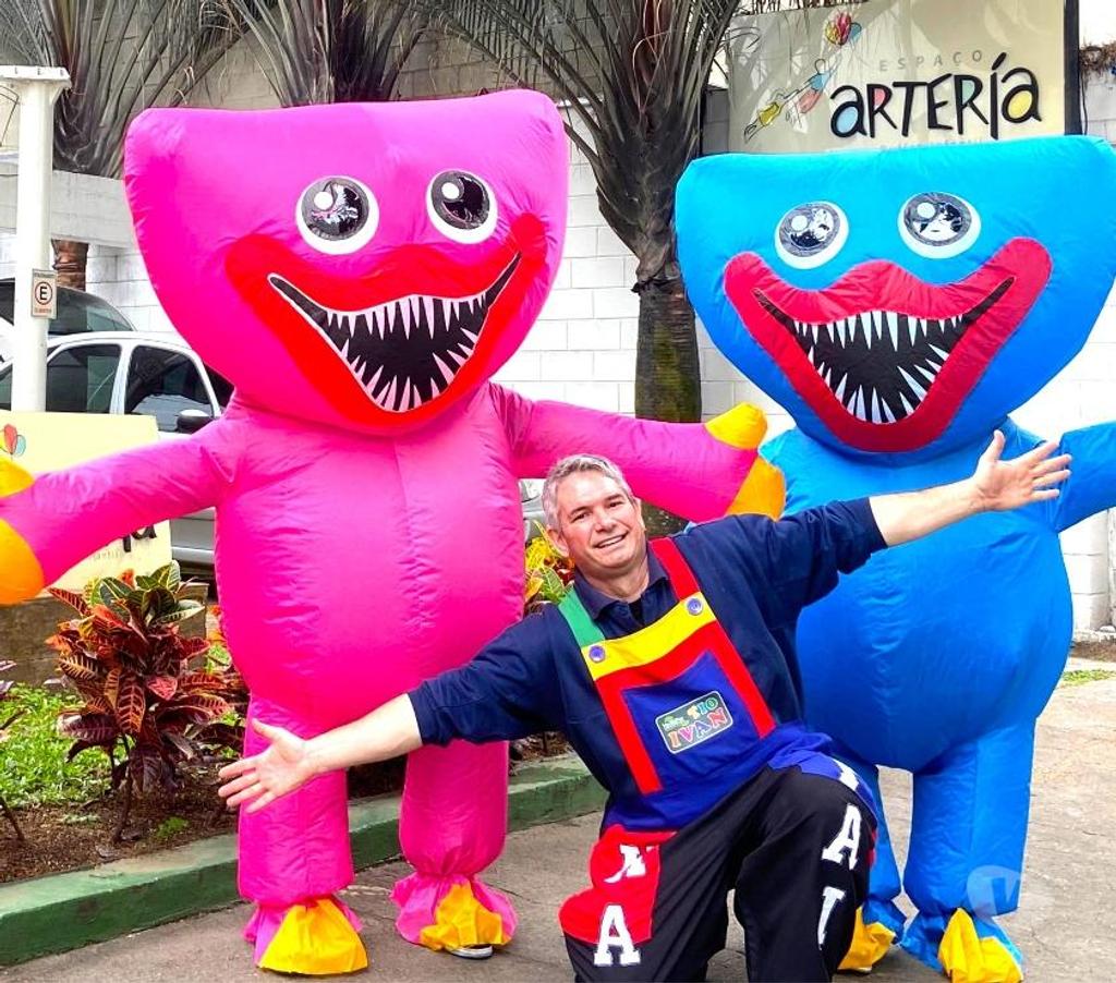 Serviços para eventos Sao Paulo SP Outros Bairros Sao Paulo SP - Fotos para Huggy Wuggy Personagens vivos cover Festa Infantil