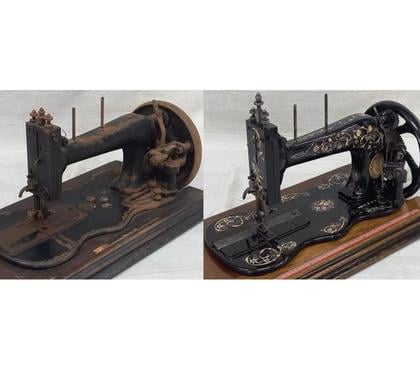 Reparo - Conserto - Reforma Mogi das Cruzes Grande Sao Paulo SP - Fotos para Restauração de maquinas de costura antiga