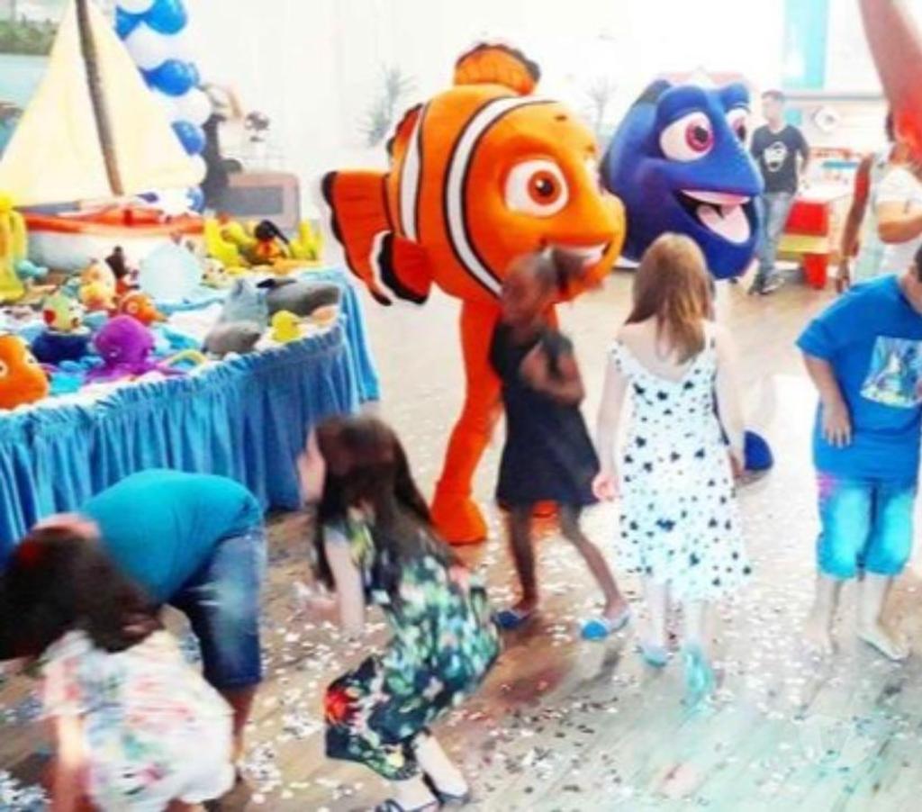 Serviços para eventos Sao Paulo SP Carrão - Fotos para Nemo e Dory personagens vivos cover Festa Infantil