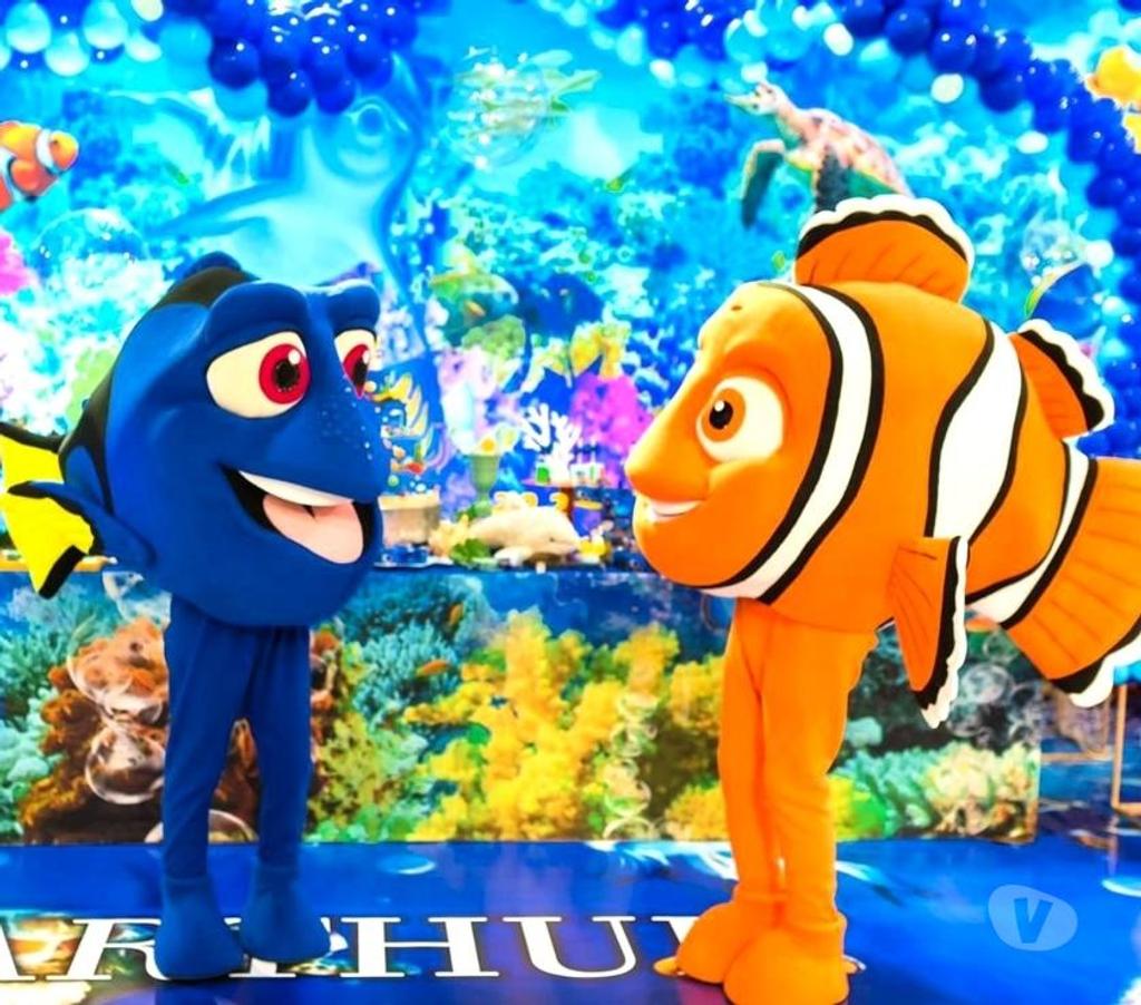 Serviços para eventos Sao Paulo SP Carrão - Fotos para Nemo e Dory personagens vivos cover Festa Infantil