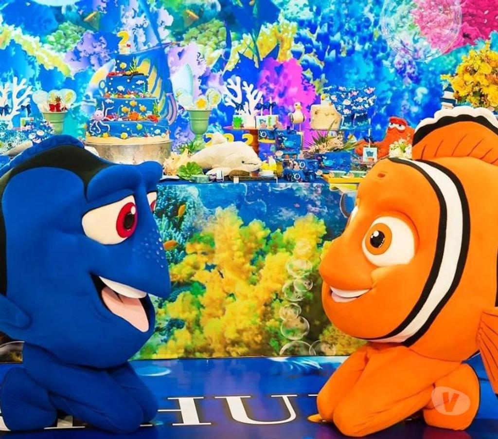 Serviços para eventos Sao Paulo SP Carrão - Fotos para Nemo e Dory personagens vivos cover Festa Infantil
