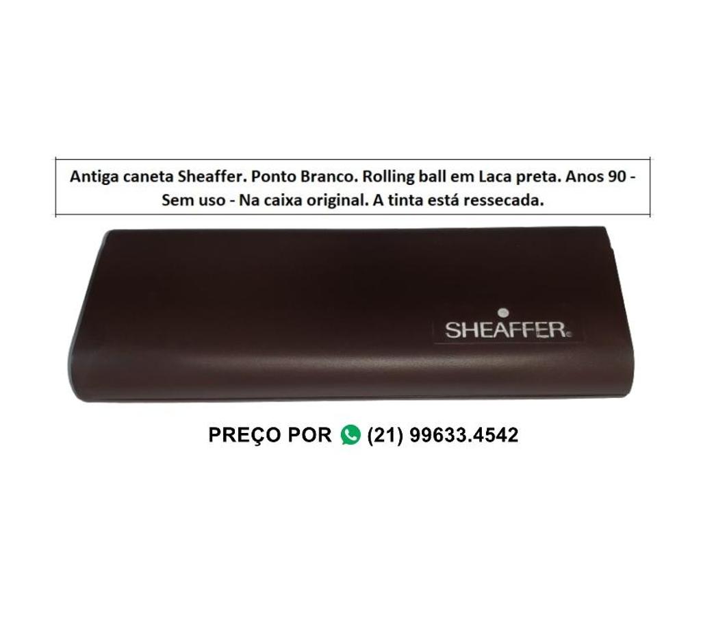 Diversos Niteroi RJ - Fotos para caneta Sheaffer Antiga. Ponto Branco. Rolling ball em Laca