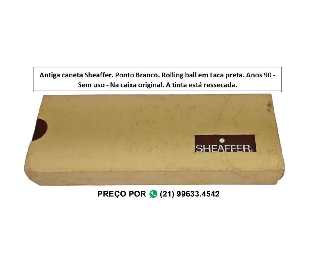 Diversos Niteroi RJ - Fotos para caneta Sheaffer Antiga. Ponto Branco. Rolling ball em Laca