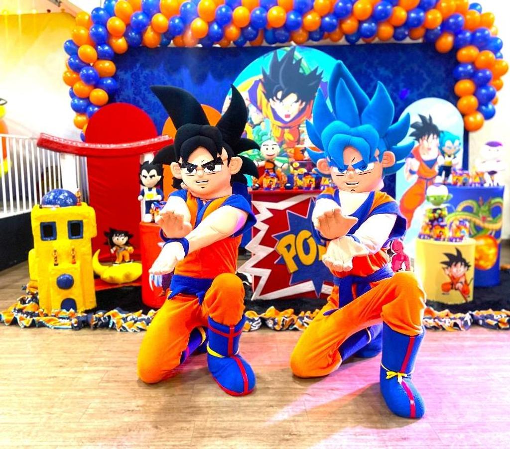 Serviços para eventos Sao Paulo SP Tatuapé - Fotos para Dragon Ball Z personagens vivos cover Goku Festa