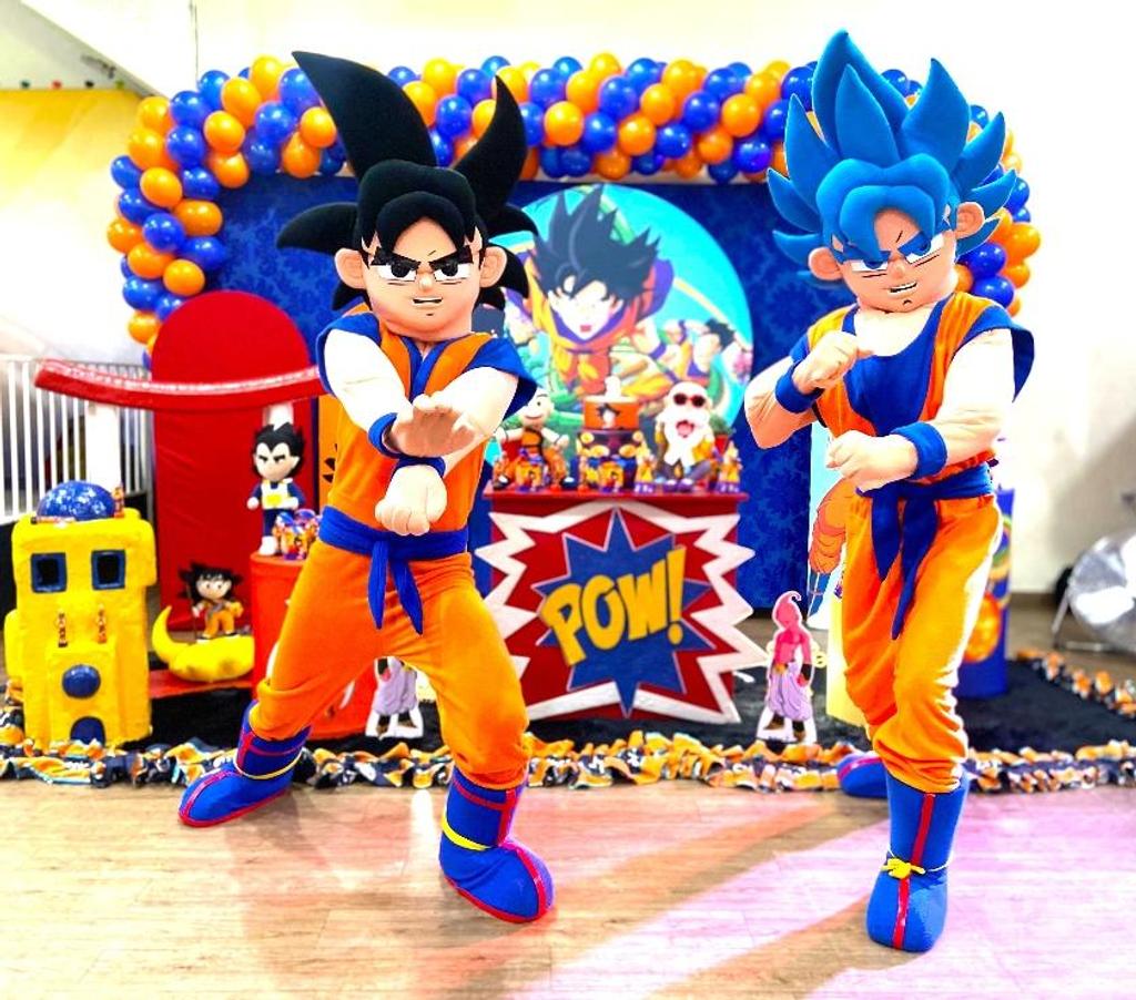 Serviços para eventos Sao Paulo SP Tatuapé - Fotos para Dragon Ball Z personagens vivos cover Goku Festa